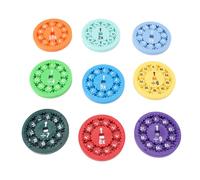 Thonlai Jouet de Rotation Mathématique, Outil d'apprentissage Interactif coloré pour L'éducation Mathématique, Engagez Les Enfants avec la Pratique Pratique de L'arithmétique, (Multiplier Diviser)