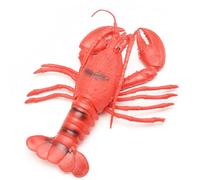 Thonlai Jouet Grinçant de Homard, Jouet Animal éducatif Précoce en Plastique Souple de Simulation Réaliste avec Son de Pleurs, pour Les Tout-Petits