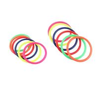Thonlai Lot de 2 Jeux de Lancer D'anneaux, Bandeau Extensible avec Cerceaux Colorés pour Jeux de Fête, Fête Prénuptiale, Soirée Entre Filles, Anniversaire D'adulte, Fournitures de (Colorée)