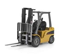 Thonlai Modèle de Voiture D'ingénierie en Alliage, Jouet de Chariot élévateur pour Enfants avec Bras Mécanique Mobile, pour 8 Ans et Plus, Cadeau de Décoration de Collection