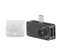 Thonlai Objectif D'imagerie Thermique pour Téléphone Mini Caméra Thermique Imageur Infrarouge 32 X 32 5 Modes de Couleur Affichage de la Température Sauvegarde de L'imag