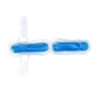 Thonlai Pack de Glace en Gel pour les Orteils pour la Thérapie par le | Conception Pliable pour le Soin du Bout des Doigts, Sangle élastique Sécurise les Orteils Blessés, Matériau en Gel PVC pour