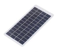 Thonlai Petit Chargeur de Panneau Solaire Léger 5W 12V pour Systèmes D'éclairage Domestique Minitype