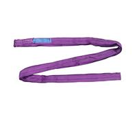 Thonlai Sangle de Levage de Gréement Flexible, élingue de Remorquage en Polyester avec Boucle Renforcée pour le Transport Portuaire de Machines de Navire, capacité de 2 M 6,56 Pieds 1 T