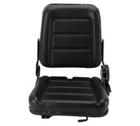 Thonlai Siège de Tracteur, Siège D'excavatrice en Cuir PU avec Coins Incurvés Arrondis et Connexion Métallique, pour Machines Agricoles de Récolteuse de Tracteur de Chariot élévateur