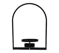 Thonlai Support Mural pour Plantes, Support de Pot de Fleurs Mural en Fer Robuste avec Assemblage Facile pour Salon Intérieur Extérieur Balcon de Jardin