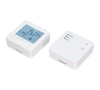 Thonlai Thermostat Programmable, Contrôleur de Température Intelligent sans Fil RF avec Mode Vacances, pour Chaudières à Gaz, Systèmes de Chauffage électrique au Sol