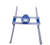 Thonlai Traîneau de Toupie, Gabarit de Raboteuse à Bois en Alliage D'aluminium avec Rail de Guidage Précis et Glissière à Faible Friction, pour Lisser les Petites Pièces de Travail du