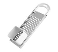 Thonlai Voici la Traduction Directe en Français : Râpe à Spaetzle en Acier | Lames en Acier Inoxydable Restant Tranchantes, Poignée Confortable, Berceau de sécurité pour la Protection des Doigts,