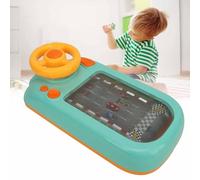 Thonlai Volant pour Enfants, Simulation de Conduite Interactive avec Sons de Klaxon Musical pour Garçons et Filles, Rechargeable par USB, Cadeau d'anniversaire éducatif pour Les