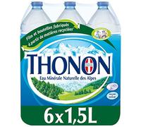 THONON|Eau Minérale Naturelle 6X1.5L|(Lot De 1)|Best Deal