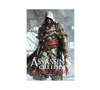 THOPRR Assassin's Creed Poster sur toile avec drapeau noir pour décoration de salon, chambre à coucher (60 x 90 cm)