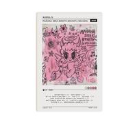 THOPRR Karol G - Impression sur toile de l'album Manana Sera Bonito pour décoration de chambre à coucher, bureau, chambre, cadeau 20 x 30 cm