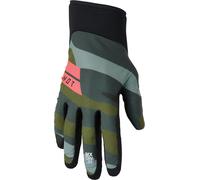 Thor Agile Status Gants de motocross, vert-multicolore, taille 2XL pour homme