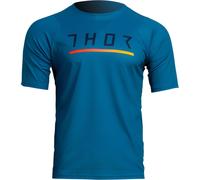 Thor Assist Caliber, manches courtes en jersey L Pétrole Pétrole