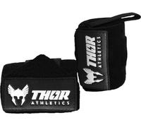 Thor Athletics Bande Poignet Musculation, Sangle de Poignet Forte, Bracelet de Musculation, Crossfit, Fitness, 60cm (Noir, Extra Forte)