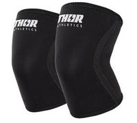 Thor Athletics Genouillère Musculation, Genouillère Sport en Néoprène de 7 mm, pour Crossfit, L'haltérophilie, Squats, Taille (S)