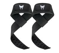 THOR ATHLETICS Sangle de Tirage Musculation, Sangles de Levage pour Entraînement de Force & Powerlifting - Lifting Straps - Pour Hommes et Femmes avec E-Book - Boucles de Poignet pour Salle de Sport