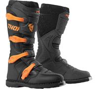 Thor Blitz XP Bottes de motocross, gris-orange, taille 46 pour homme