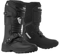 Thor Blitz XP Mini Bottes de motocross pour enfants, noir, taille 48 pour des gamins