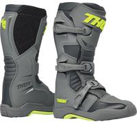Thor Blitz XR, bottes 11 US Gris/Gris Foncé/Jaune Néon Gris/Gris Foncé/Jaune Néon
