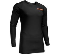 Thor Comp, chemise fonctionnelle à manches longues S/M Noir Noir