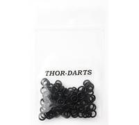 THOR-DARTS Lot de 100 Joints toriques en Caoutchouc Noir, compatibles avec Tous Les filetages 2BA (100) ...