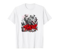 Thor, Dieu du Tonnerre, Viking Nordique, légende de Ragnarok T-Shirt
