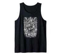 Thor, Dieu Viking, Marteau du Tonnerre, Puissance de la Foudre Nordique Débardeur