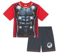 Thor - Ensemble de Pyjama à Manches Courtes pour Les Enfants - 100% Coton - 7-8 Ans: 128cm