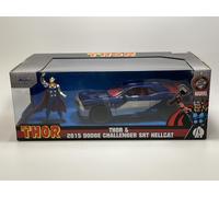 Thor Figurine Et 2015 Dodge Challenger SRT Hellcat 1:24 Jada 32186 253225032