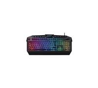 THOR filaire, USB Clavier de gaming français, AZERTY noir éclairé
