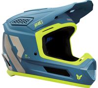 Thor Fleet Forge, casque de motocross L Mat Bleu/Gris/Jaune Néon Mat Bleu/Gris/Jaune Néon