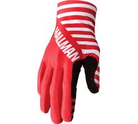 Thor Hallman Mainstay Slice S23, gants XS Blanc/Rouge Blanc/Rouge