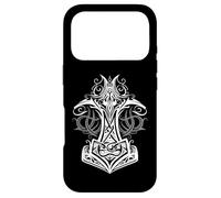 Thor Hammer Mjolnir Viking Symbole du Dieu du Tonnerre Coque pour iPhone 17 Pro
