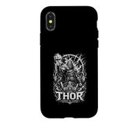 Thor Hammer of Storms Viking Thunder and Warrior Coque pour iPhone X/XS