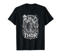 Thor Hammer of Storms Viking Thunder and Warrior T-Shirt