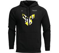 Thor Iconic, sweat à capuche 4XL Noir/Jaune/Blanc Noir/Jaune/Blanc