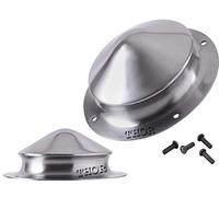THOR INSTRUMENTS Bouclier de bataille médiéval chevaliers croisés Boss Power Surge avec rivets argentés 14 g rustique vintage décoration d'intérieur cadeaux