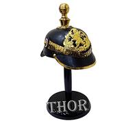 THOR INSTRUMENTS Casque d'officier impérial allemand à pointes avec support reproduction