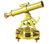 Thor Instruments. Co Télescope Alidade Miniature de collection avec boussole nautique antique en laiton