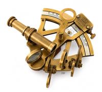Thor Instruments Sextant Nautique en Laiton Antique astroabe Maritime pour Bureau et Cadeau, Article Rustique, Vintage, décoration de la Maison, Cadeaux
