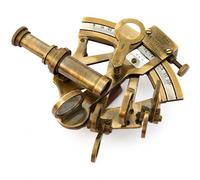 Thor Instruments Sextant Nautique en Laiton Antique astroabe Maritime pour Bureau et Cadeau, Article Rustique, Vintage, décoration de la Maison, Cadeaux