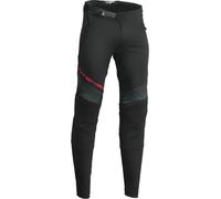 Thor Intense Assist 2023 Pantalon de vélo, noir/rouge, Taille 36