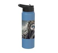 Thor la légende du dieu du tonnerre Stainless Steel Insulated Water Bottle