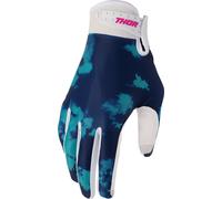 Thor Launchmode Bleach, gants 2XL Blanc/Turquoise/Bleu Foncé Blanc/Turquoise/Bleu Foncé