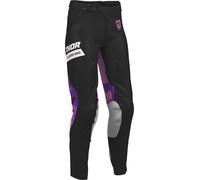 Thor Launchmode Bleach Pantalons de motocross pour femmes, noir, taille 1 2
