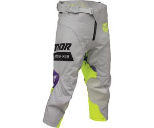 Thor Launchmode Bleach Pantalons de motocross pour jeunes, gris, Taille 24