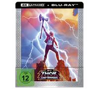 Thor - Love And Thunder 4k Uhd Edition Steelbook Blu-Ray