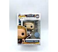 Thor Love And Thunder Pop Marvel Vinyl Figurine Ravageur Thor 9 Cm Funko